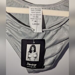 High-Cut Bikini Bottom with V-Waistband (Item 003)